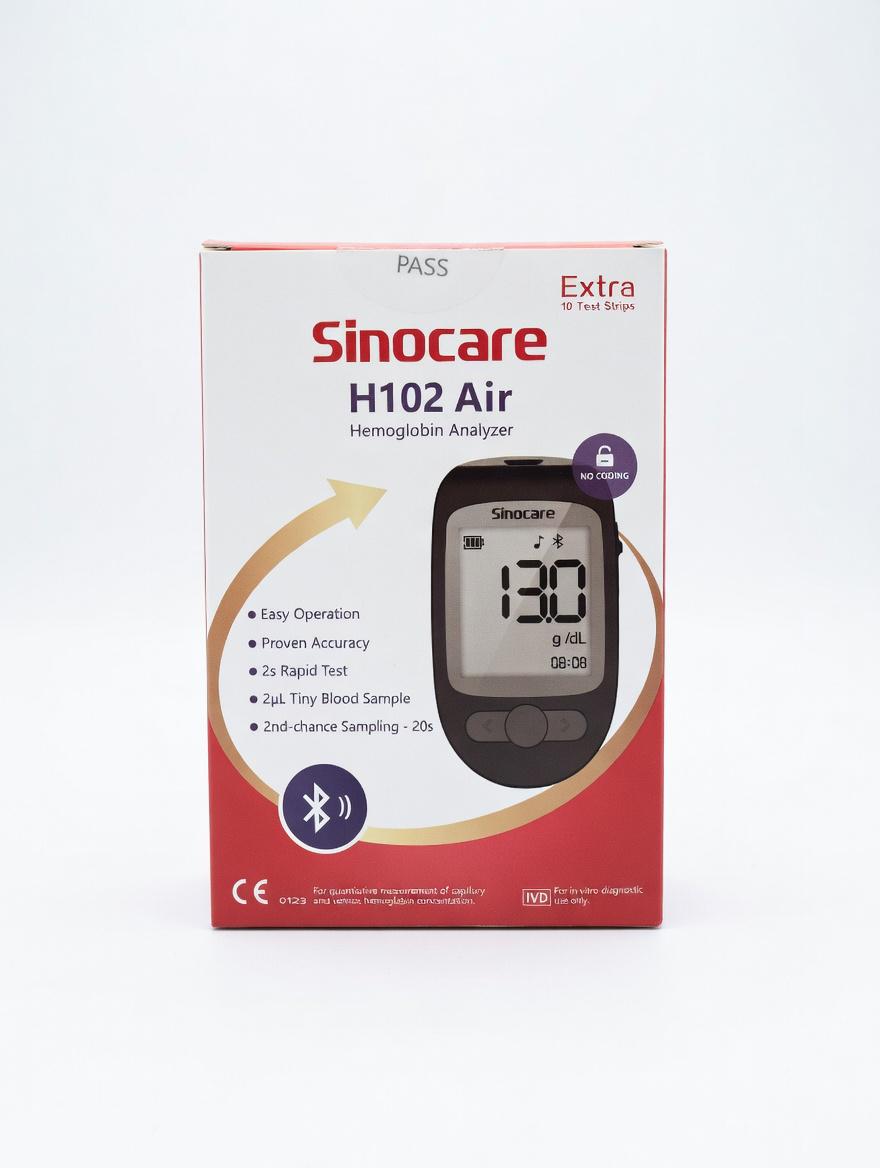 Hemoglobin analyzer Hemoglobin Analyzer/Meter H102 Air Sinocare - Image 1