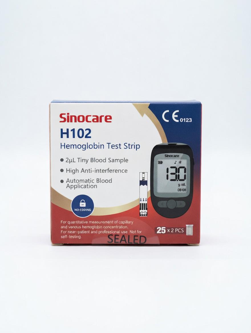 WhatsApp Image 2026-04-14 at 14.14.19 Hemoglobin Test Strips H102 Sinocare - Image 1